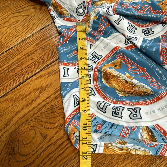 Columbia America Red Drum Ale print board shorts.  Men’s size 36 Waist. - Picture 15 of 15